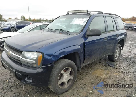 2006 Chevrolet Trailblazer Ls from USA, damaged, VIN 1GNDT13S962336598
